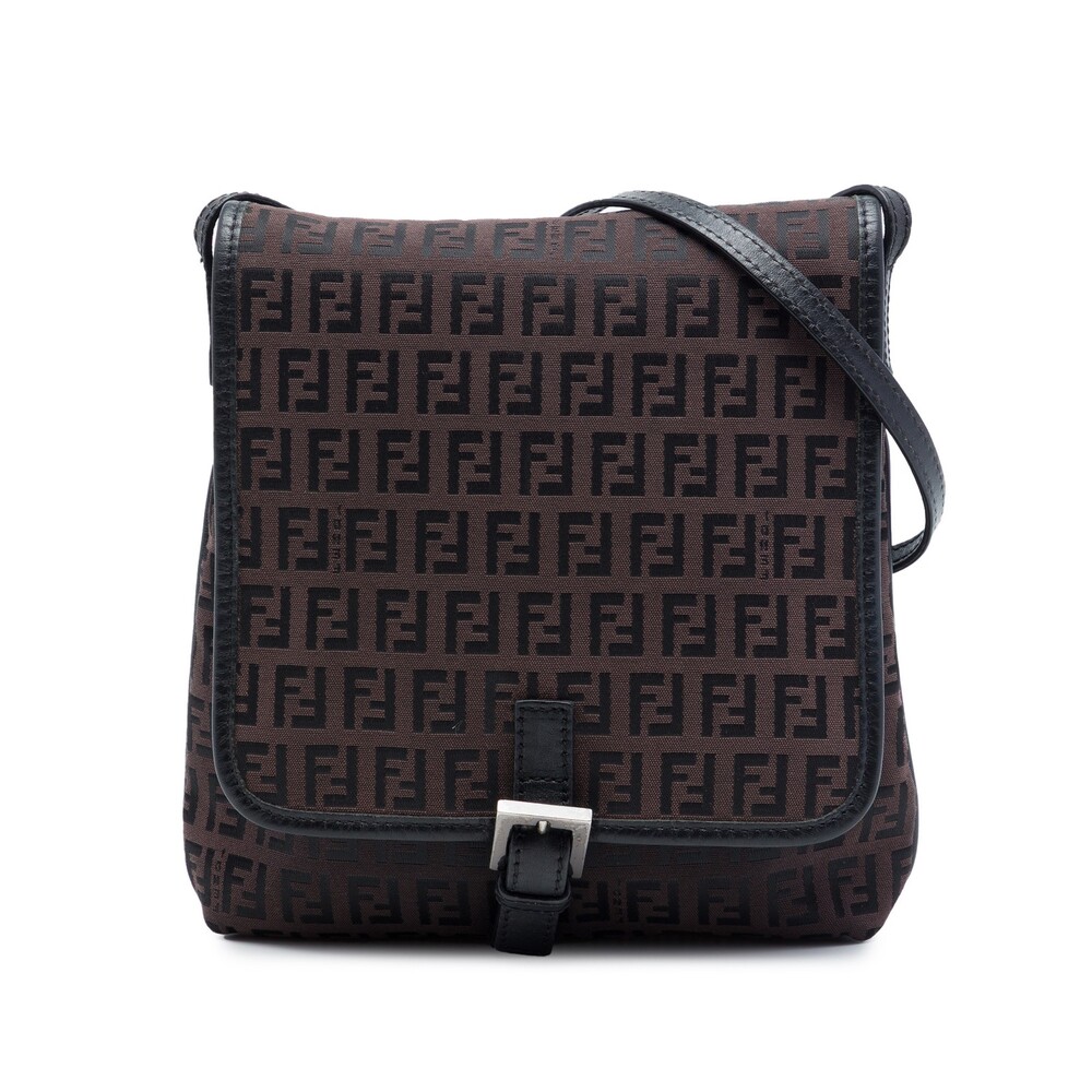 Fendi Zucchino Canvas Crossbody Pre- #306629F61B